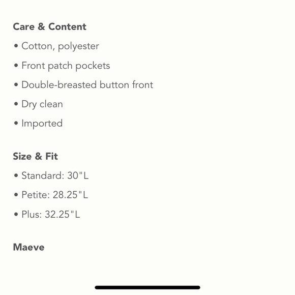 Maeve Lilith Oversized Blazer from Anthropologie - Picture 5 of 5